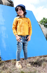 Cable Knit Crew Neck Sweater