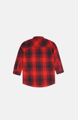 Double Pocket Yarn Dyed Shirt