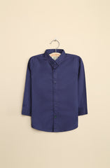 Button Down Shirt-Navy
