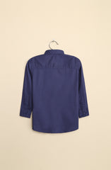 Button Down Shirt-Navy
