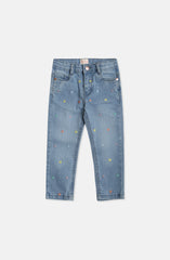 Pastel Floral Emb Pants