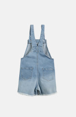 Dip & Dyed Emb.Dungaree