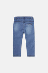 Floral Bunch Emb.Denim