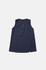 Floral Emb.Dungaree Dress
