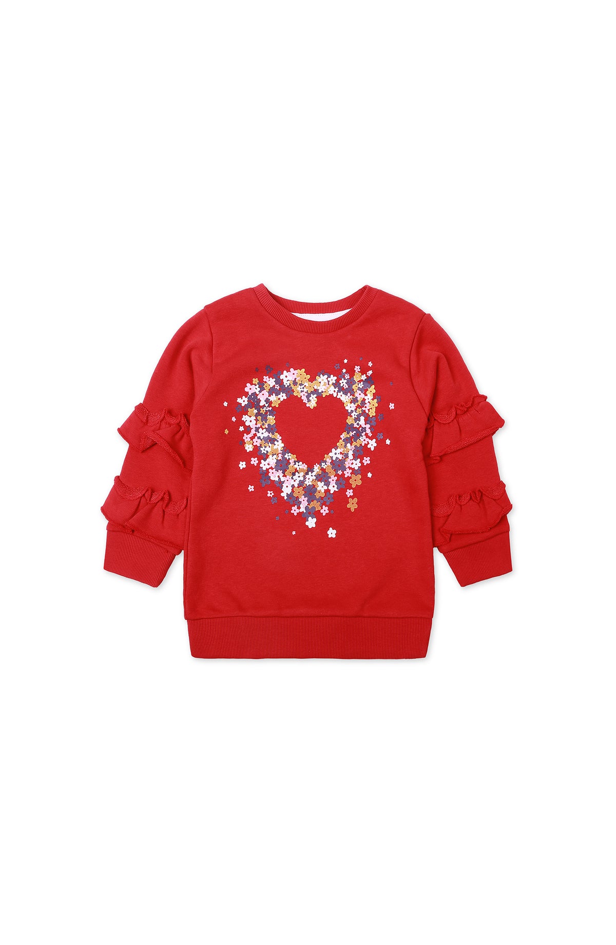 Flower Heart Sweatshirt