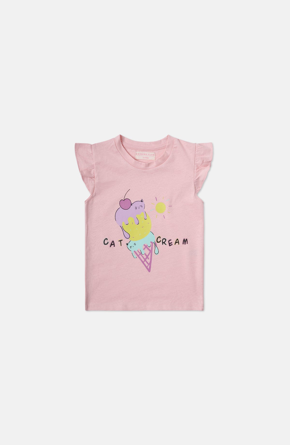 Cat Cream Top