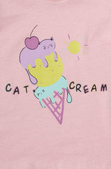 Cat Cream Top
