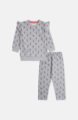 Cute Rabbit Frilled Suit