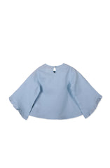 Disney Frilled Top-Sky
