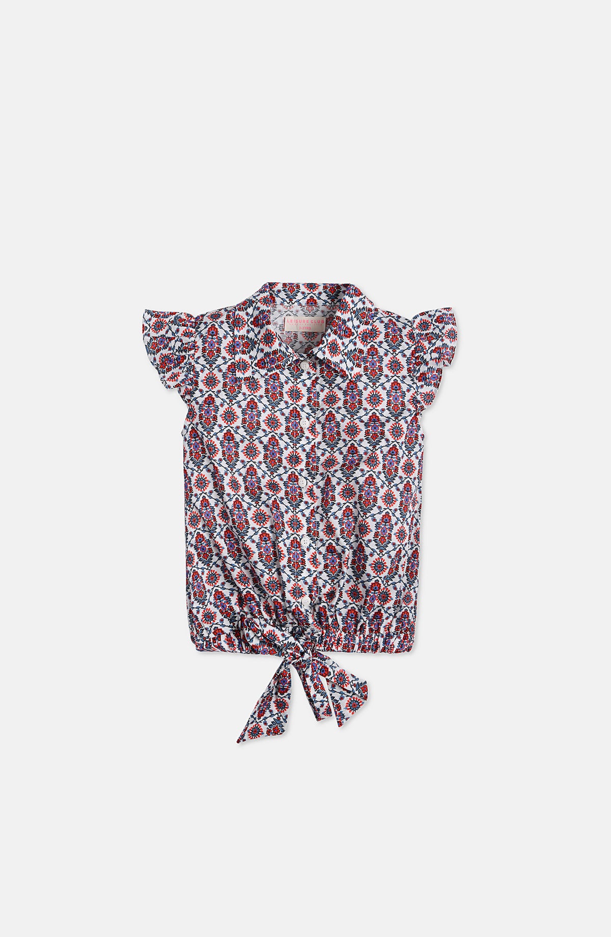 Elasticated Printed Top
