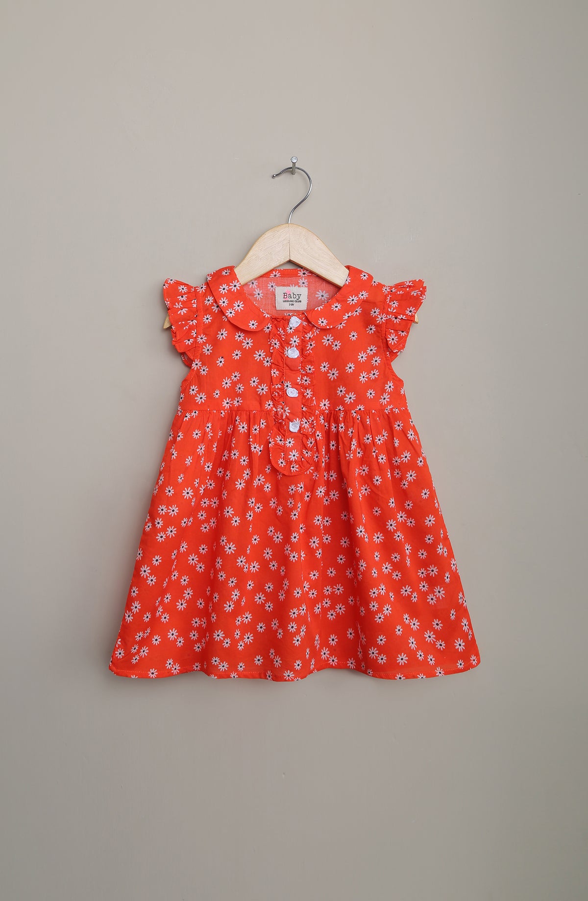 Daisy Dress-Orange