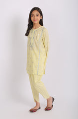 Lemon Kurti With Shalwar