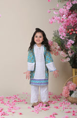 Printed & Embroidered Chunri Lawn 2 Pc Suit - Multi