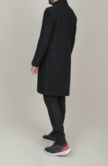 Mens Doublebreasted Wool Coat