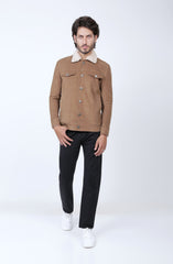 Corduroy Biker Jacket