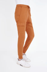 Cargo Joggers In Brown
