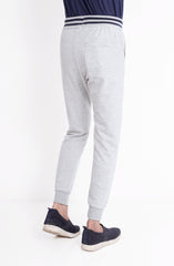 Basic Joggers In Grey Melange