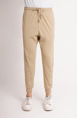 Pleated Jersey Trouser