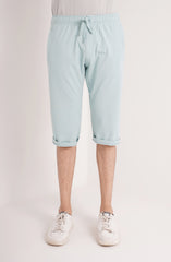 Knit Shorts In Blue