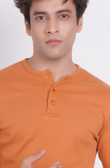 Henley In Pima Cotton