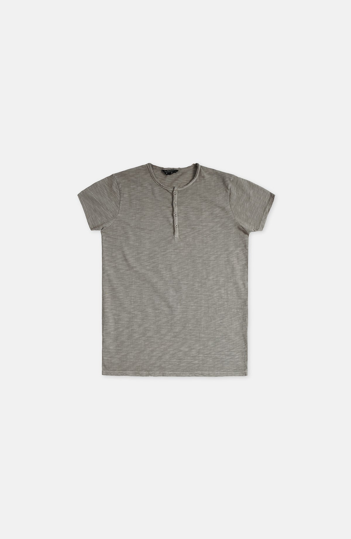 Henley In Slub Jersey