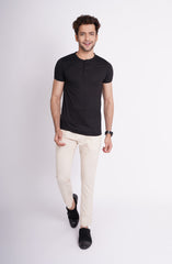 Henley In Viscose