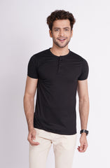 Henley In Viscose