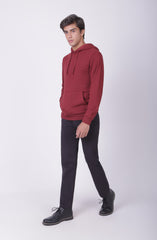 Basic Hoodie-Brown