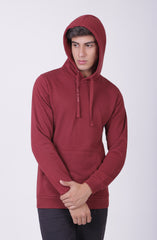 Basic Hoodie-Brown