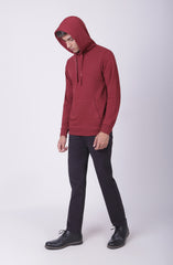 Basic Hoodie-Brown