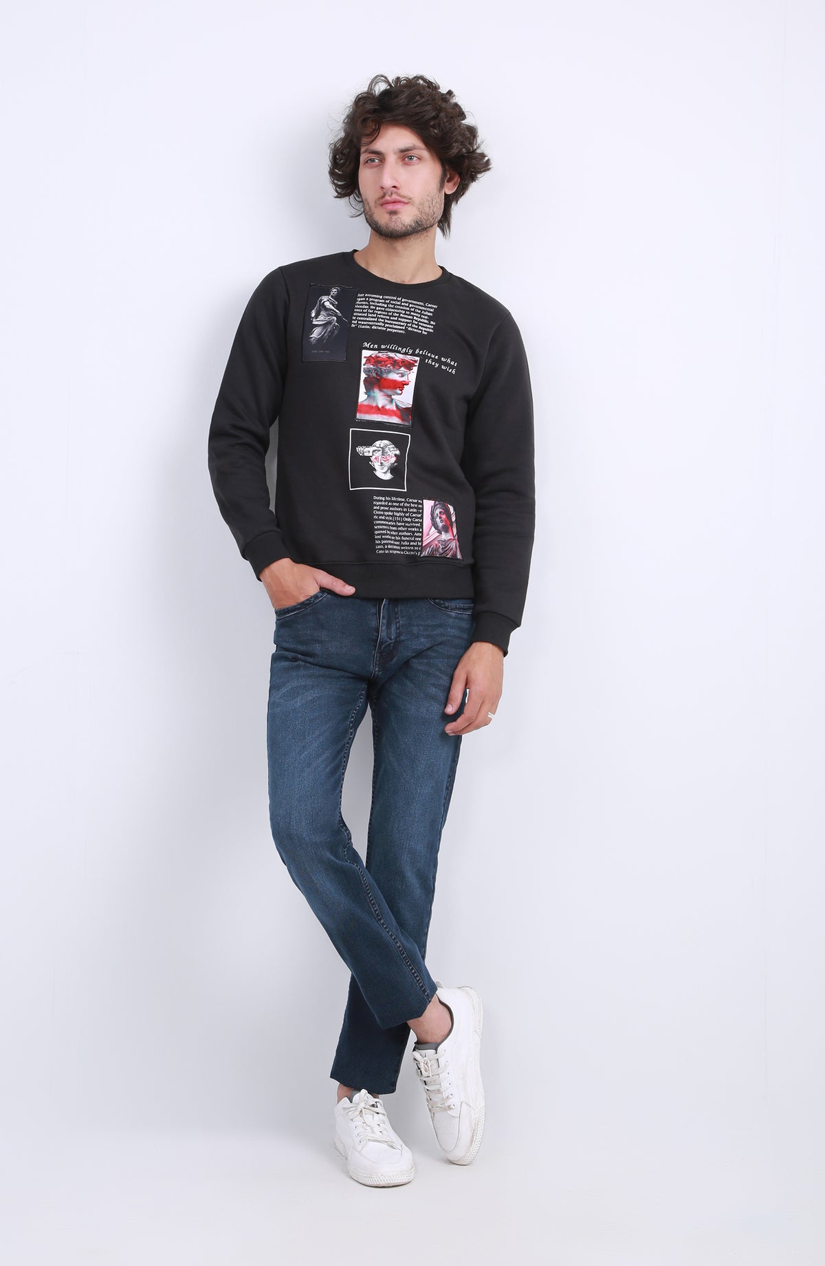 Greekgods Printed Sweatshirt