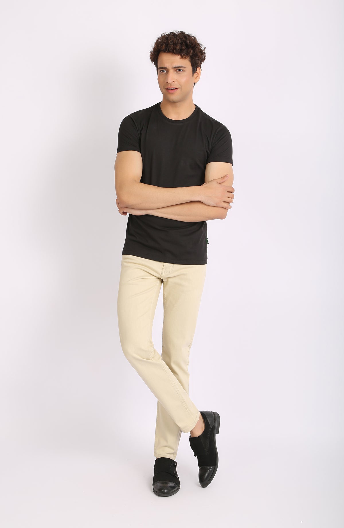 Knit Tee In Black