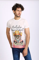 Texas Cat Printed Tee