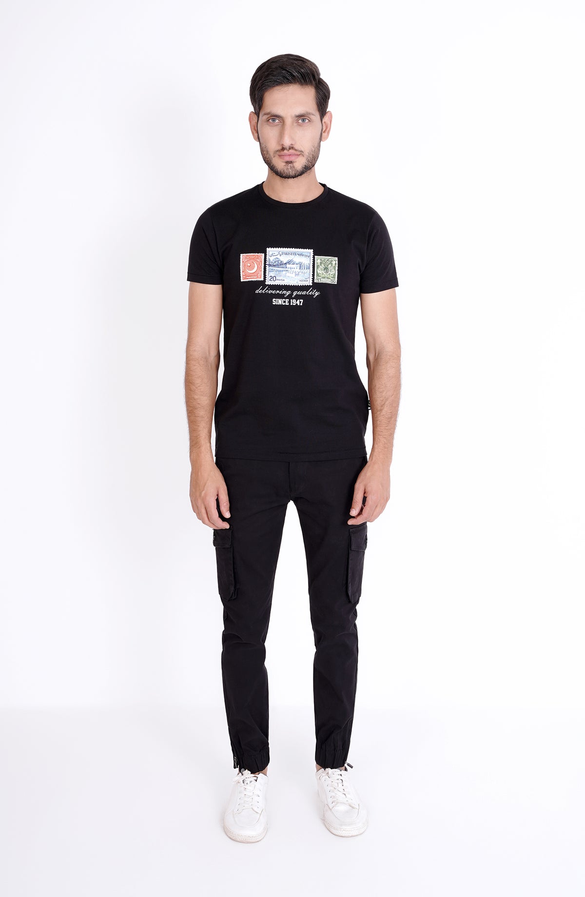 Pakistan Stamp Print Tee