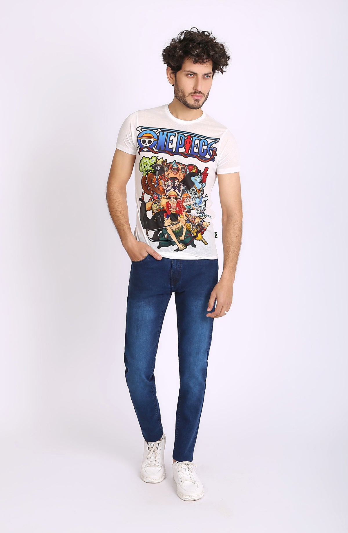 One Piece Print T Shirt