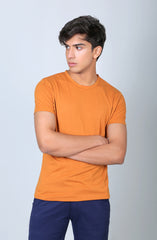 Viscose Blend Basic Tee
