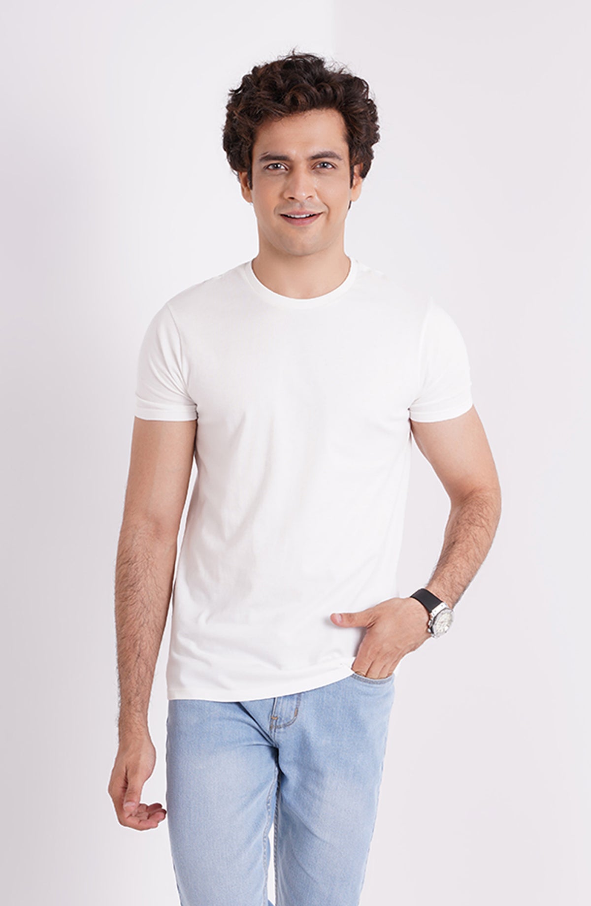 Basic Tee In White