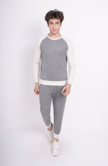 Night Suit In Rib Knit