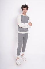 Night Suit In Rib Knit