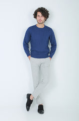 Cable Knit Jumper In Cotton