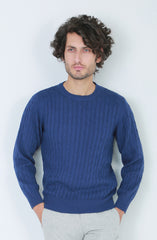 Cable Knit Jumper In Cotton