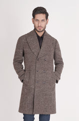 Long Coat In Pure Wool