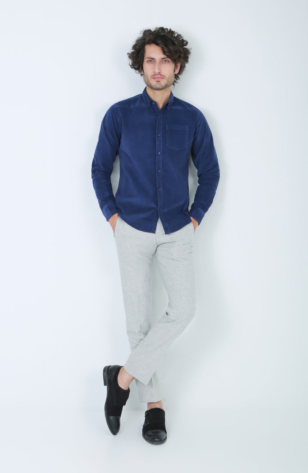 Button Down Corduroy Shirt