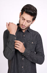 Washed Denim Shirt