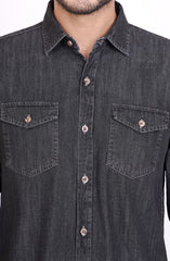 Washed Denim Shirt