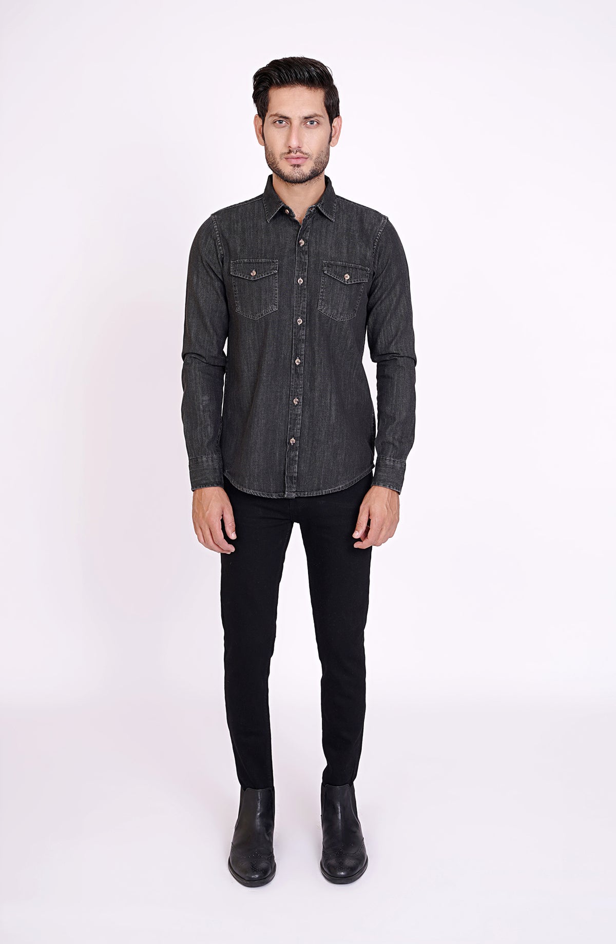 Washed Denim Shirt