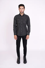 Washed Denim Shirt