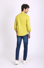 Button Down Shirt In Popline