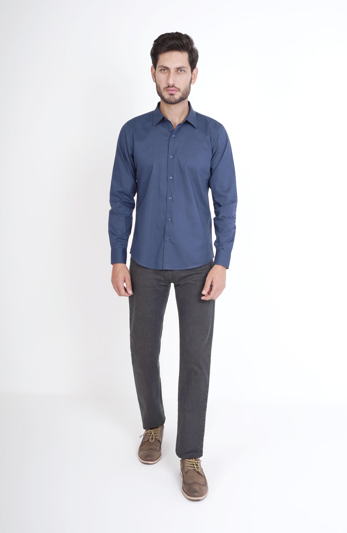 Basic Oxfrd Colr Popline Shirt