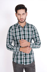 Checkered Yarn Dyed Shirt